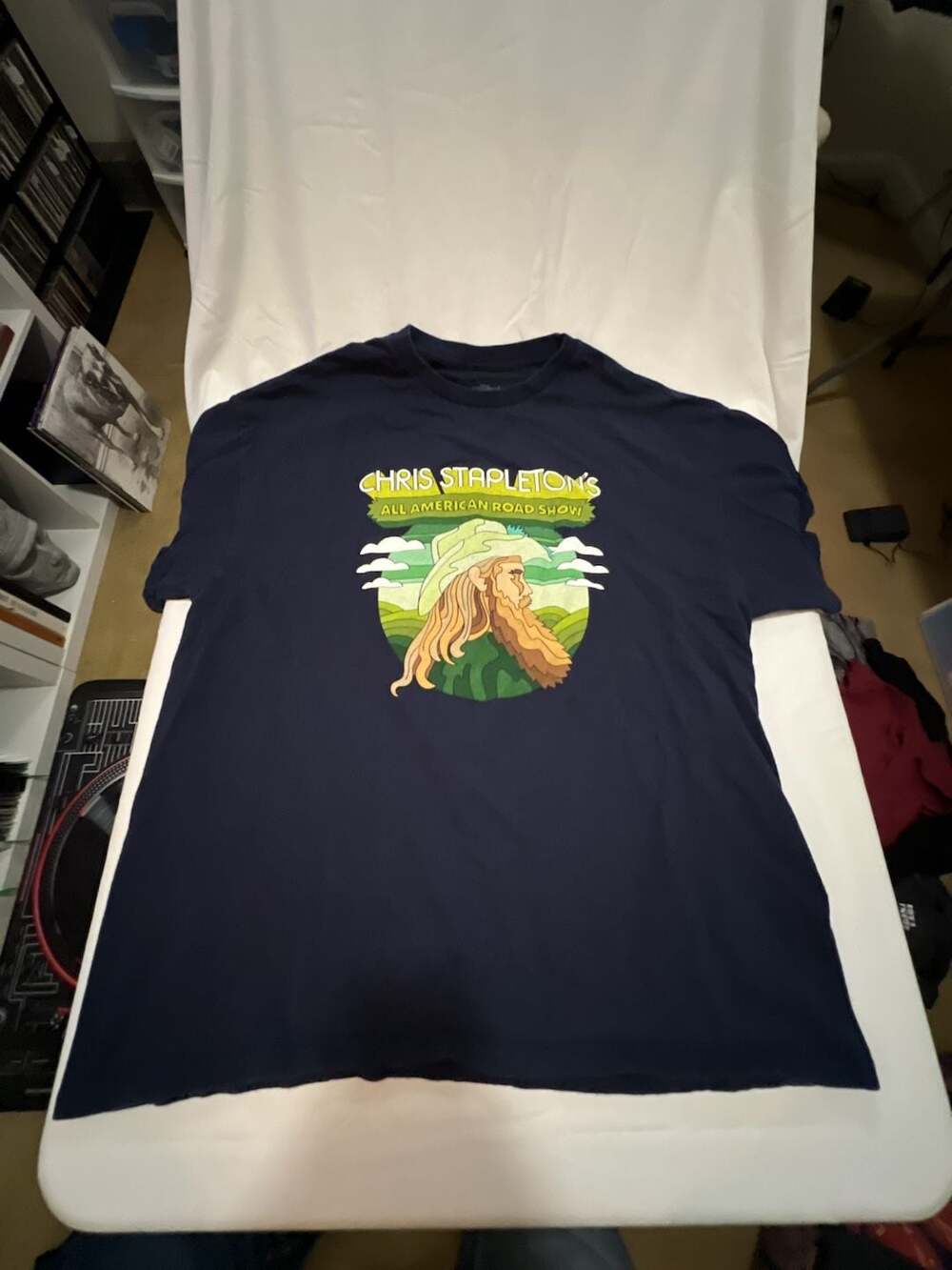 Chris Stapleton All American Road Show 2023 Tour T-Shirt XL
